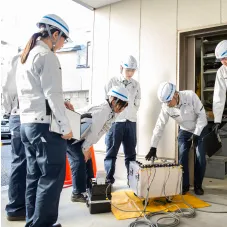 資格取得支援制度の実習風景