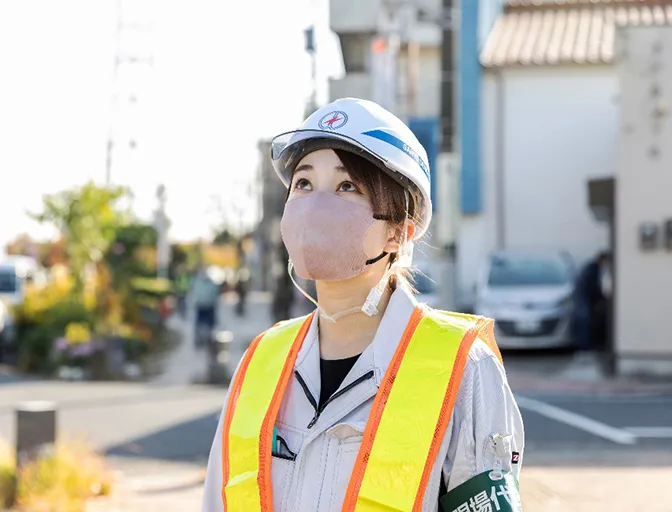 朝の打ち合わせ